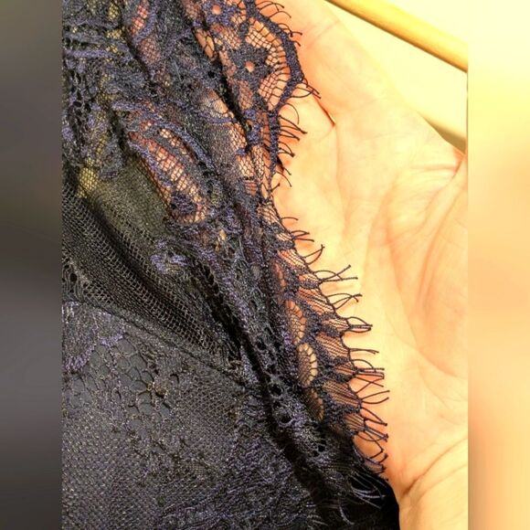 EUC LanTing Bride Navy Blue Wedding Guest Dress - SEE SIZE NOTES - Picture 3 of 10